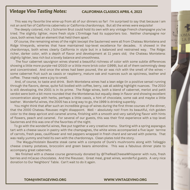 040423 Tasting Notes